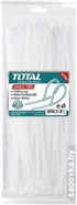 Стяжка для кабеля Total THTCT8001 (100 шт)