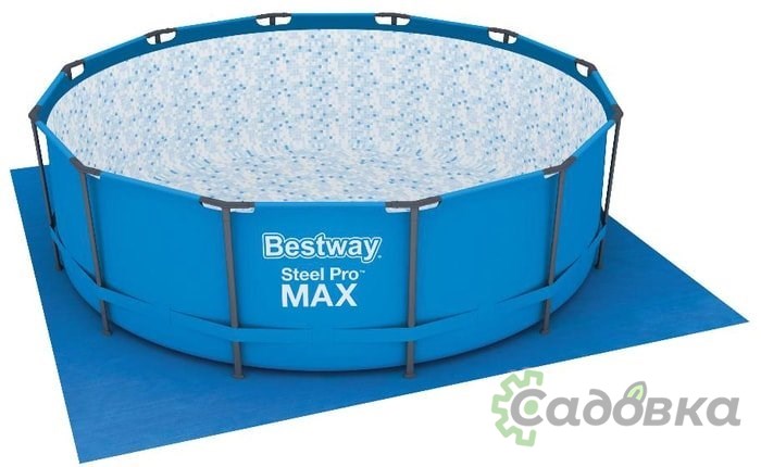 Аксессуары для бассейнов Bestway Подстилка 396 см для бассейна 366 см 58002