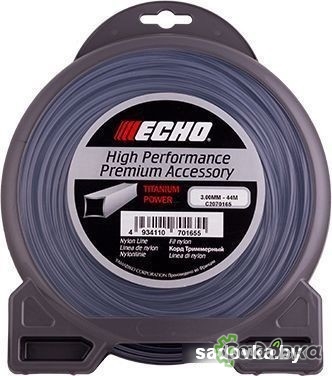 Леска для триммера Echo Titanium Power Line C2070165