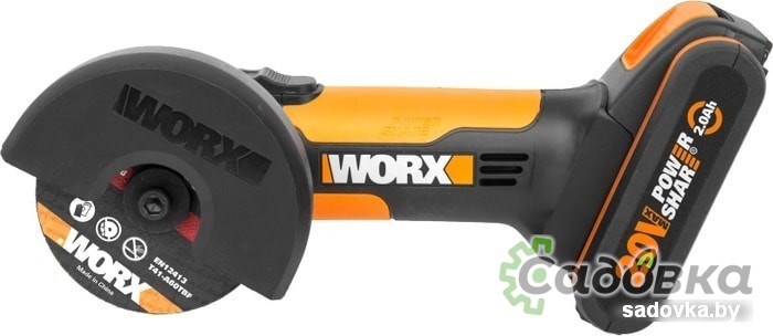 Угловая шлифмашина Worx WX801 (с 1-им АКБ, кейс)