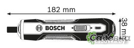 Электроотвертка Bosch Go Professional 06019H2100 (с АКБ, кейс)