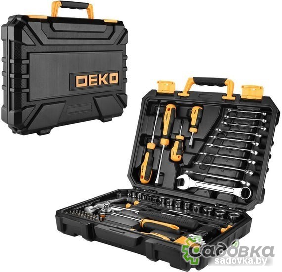 Универсальный набор инструментов Deko DKMT74 (74 предмета)