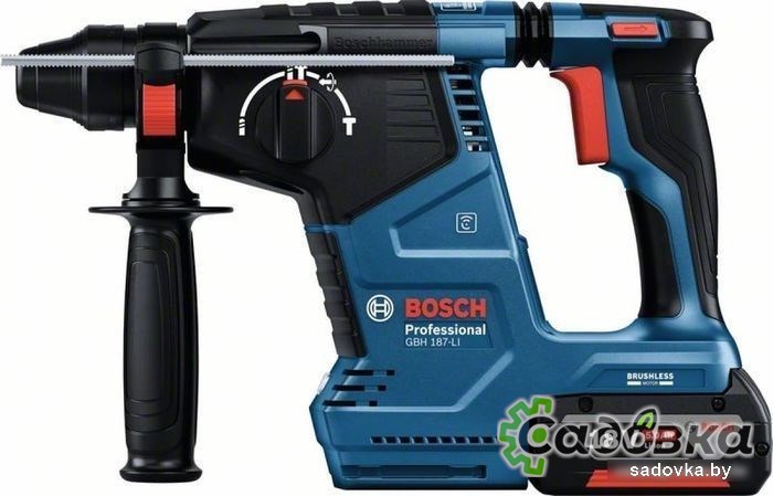 Перфоратор Bosch GBH 187-LI Professional 0611923022 (с 1-им АКБ, кейс)