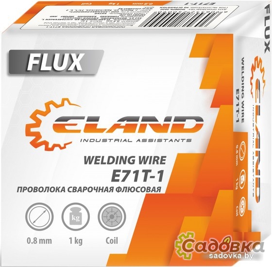 Сварочная проволока Eland FLUX E71T-1 (0.8 мм, 1 кг)