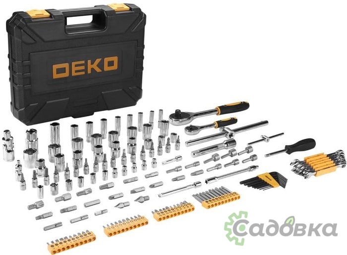 Универсальный набор инструментов Deko DKAT150 (150 предметов)
